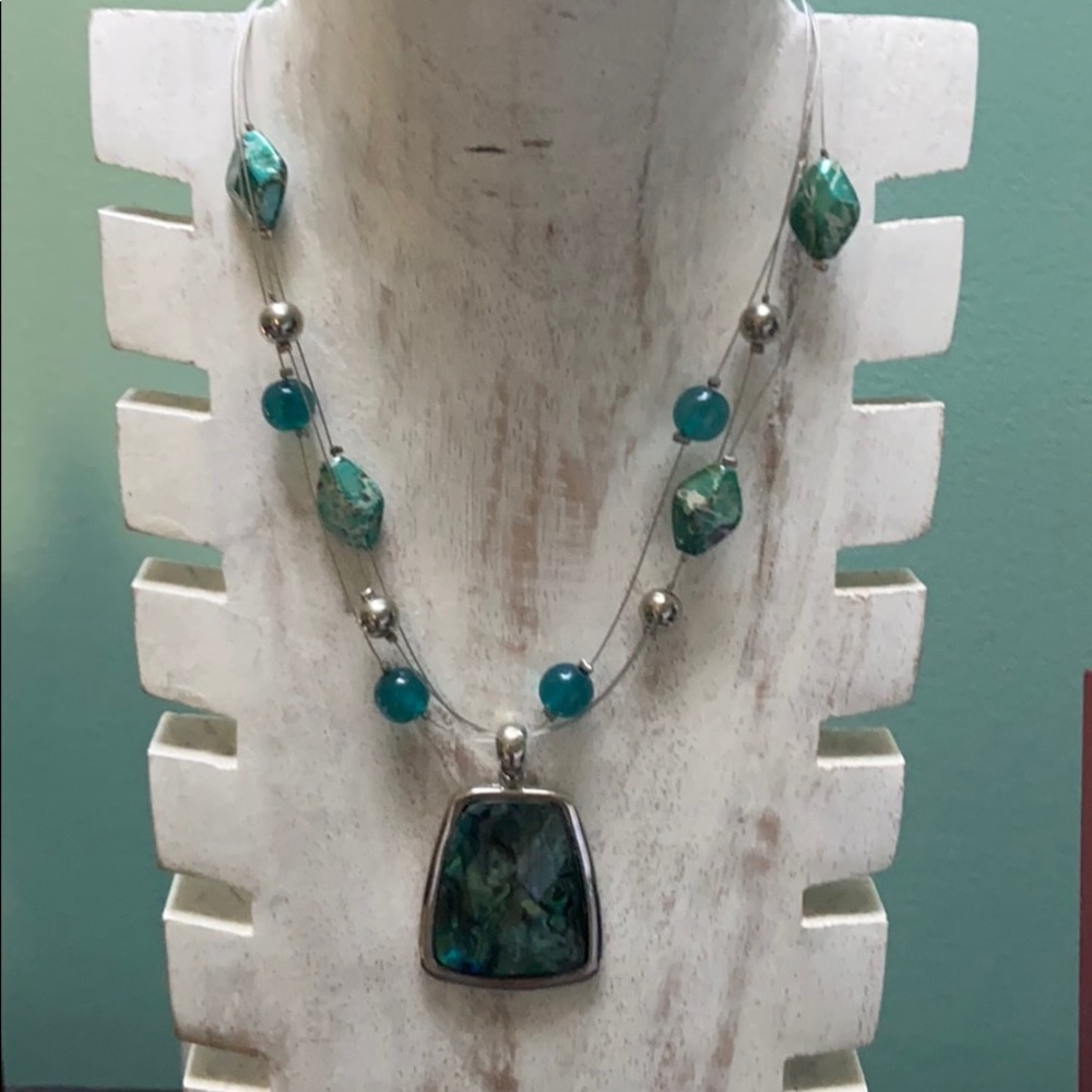 Stone necklace